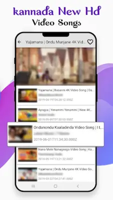 Kannada Video Kannada Songs android App screenshot 0