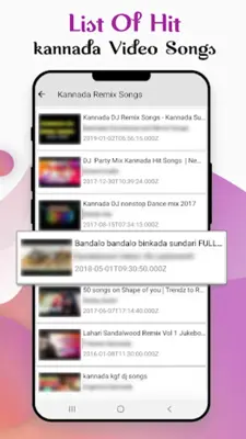 Kannada Video Kannada Songs android App screenshot 2