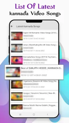 Kannada Video Kannada Songs android App screenshot 3